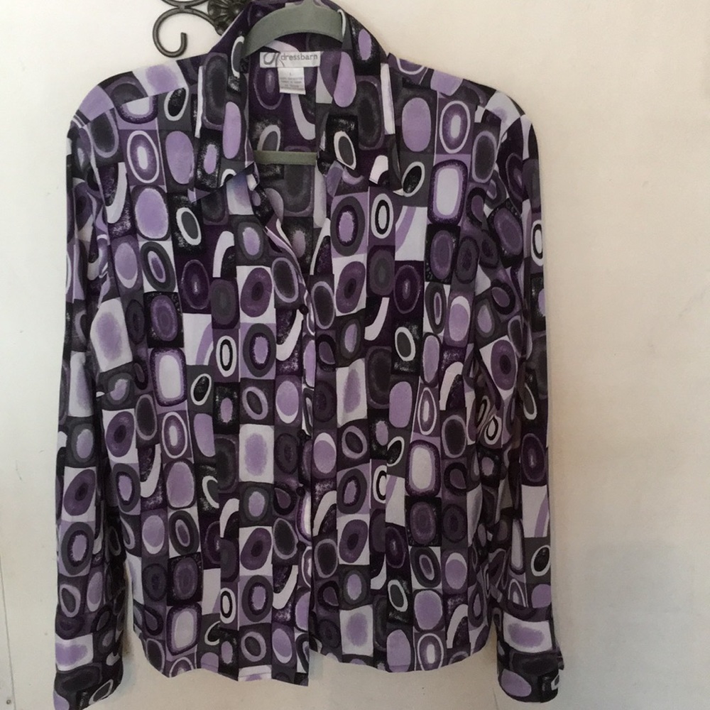 Women’s long sleeve blouse size L from Dress Barn